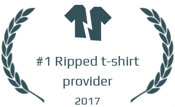 #1 Ripped t-shirt provider (2017)